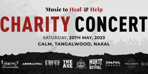 Music to Heal and Help charity concert poster