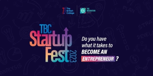TBC Startup fest 2023 Poster
