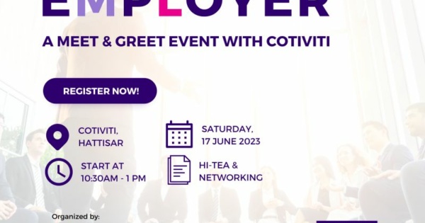 Meet Your Future Employer Event Poster