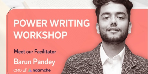 Power writing workshop poster