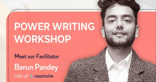 Power writing workshop poster