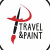 Travel and Paint Logo