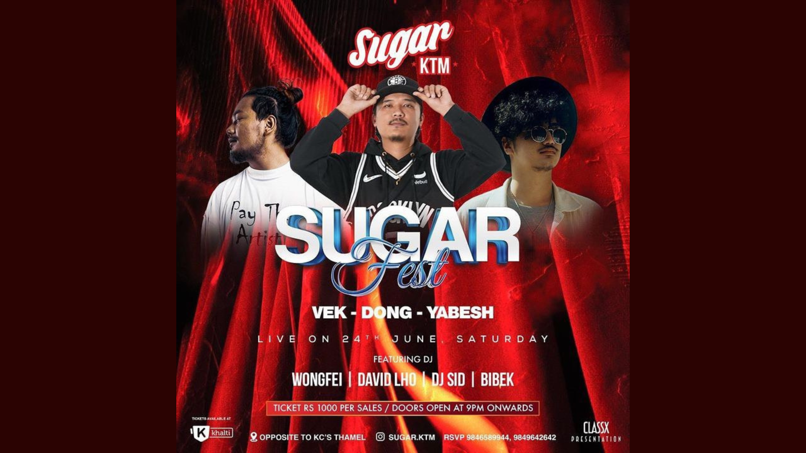 Sugar Fest – A Spectacular Night of Music and Entertainment