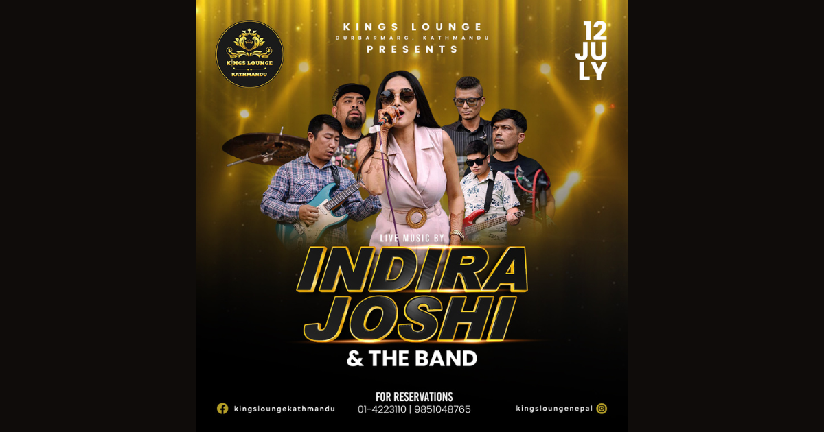Indira Joshi and the Band Event at King’s Lounge