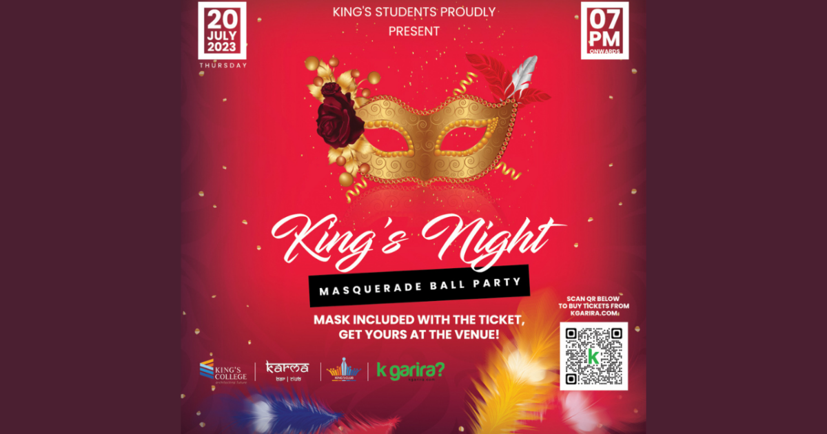 Poster of King's Night Masquerade Ball Party