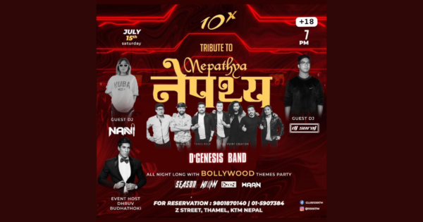 Tribute To Nepathya Event Poster
