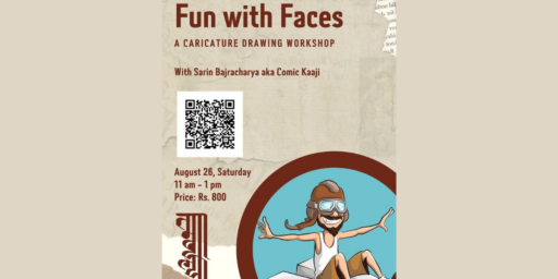 Fun with Faces: A Caricature Drawing Workshop with Sarin Bajracharya
