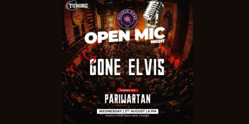 POster of Open mic Night event at Purple haze