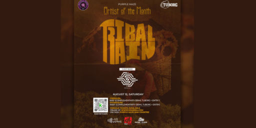 Poster of Tribal Rain - Artist of The Month at Purple Haze