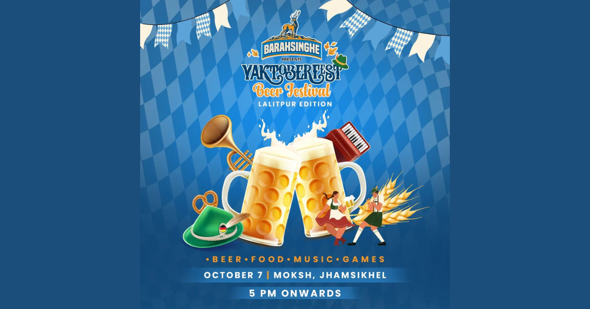 Join us for an incredible celebration of beer, music, and camaraderie at Moksh, Jhamsikhel on 7th October 2023