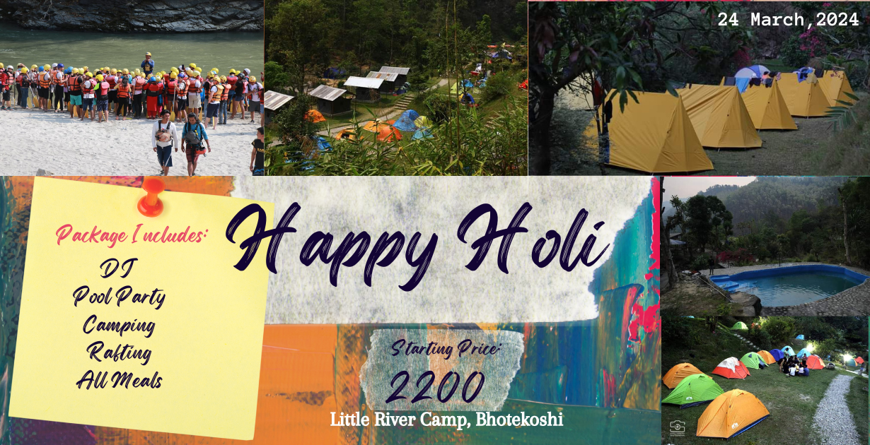 Holi Event at Little River Camp